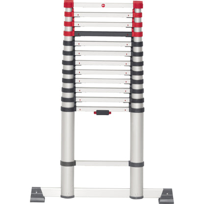 Hailo Teleskopleiter T80 FlexLine 87 cm x 3,8 m (B x H) 150kg Aluminium, eloxiert