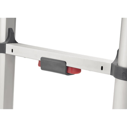 Hailo Teleskopleiter T80 FlexLine 80 cm x 3,22 m (B x H) 150kg Aluminium, eloxiert
