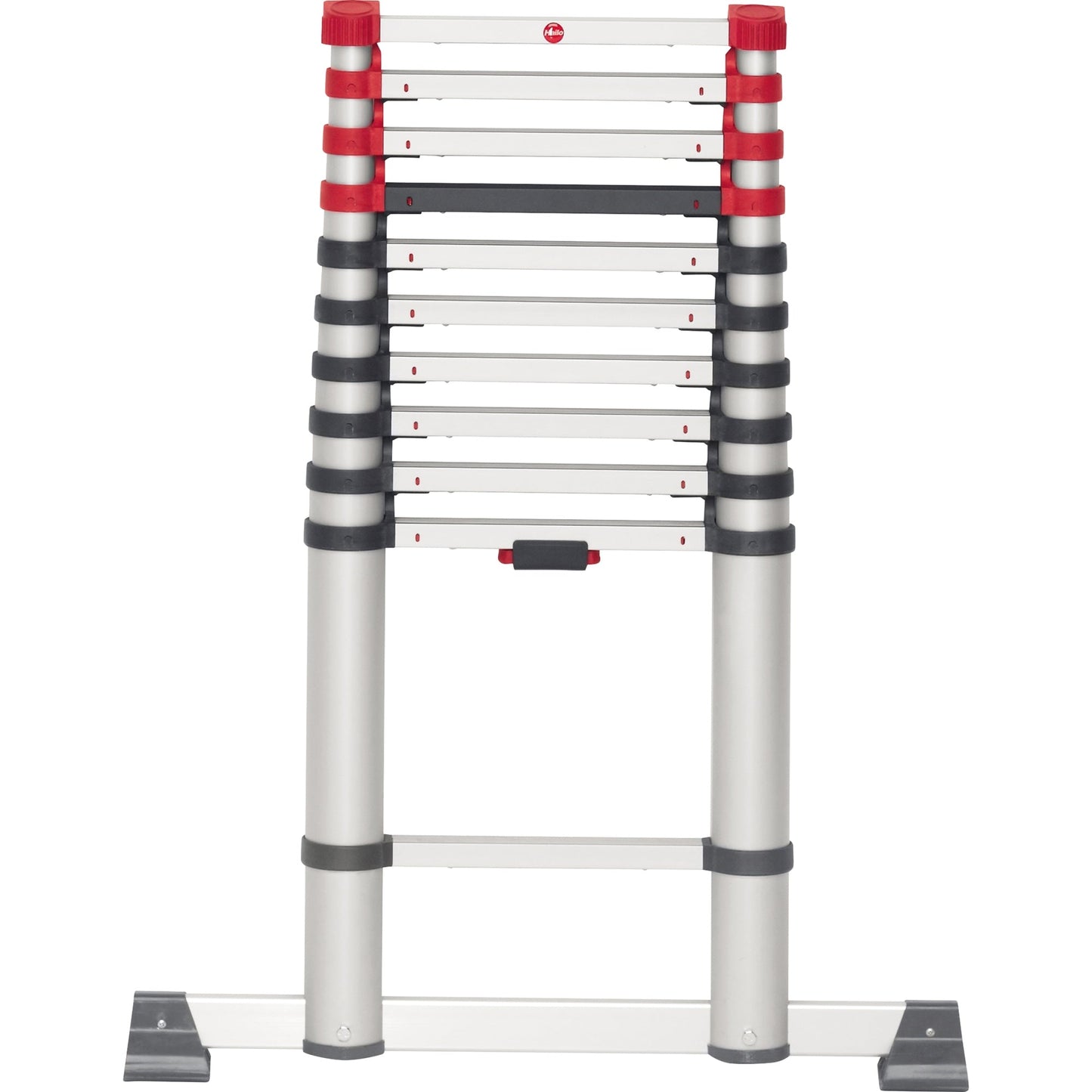 Hailo Teleskopleiter T80 FlexLine 80 cm x 3,22 m (B x H) 150kg Aluminium, eloxiert