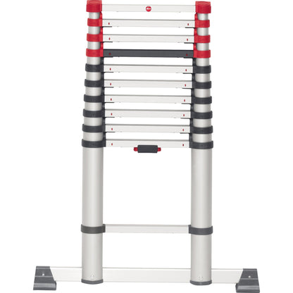 Hailo Teleskopleiter T80 FlexLine 80 cm x 3,22 m (B x H) 150kg Aluminium, eloxiert