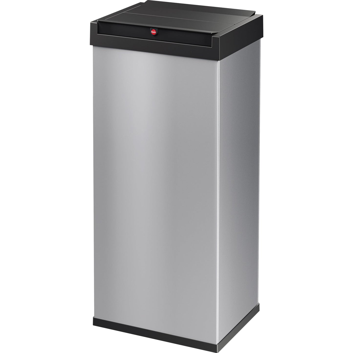 Hailo Abfalleimer Big-Box Swing XL 52l Stahlblech silber 1 Sortierfach
