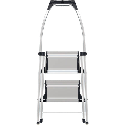 Hailo Trittleiter K100 Topline 52 x 120 x 54 cm (B x H x T) 150kg Aluminium alu 2 Stufen