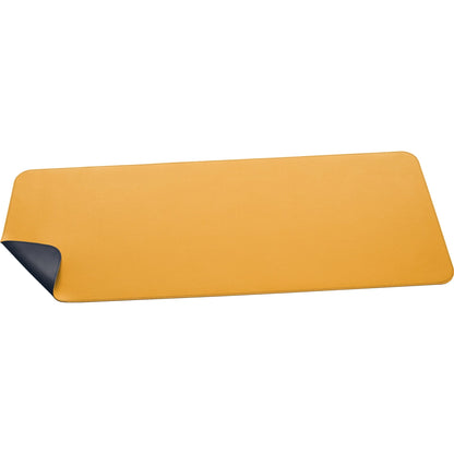 SIGEL Schreibunterlage 80 x 30 cm (B x H) ohne Kalender Lederimitat gelb/grau