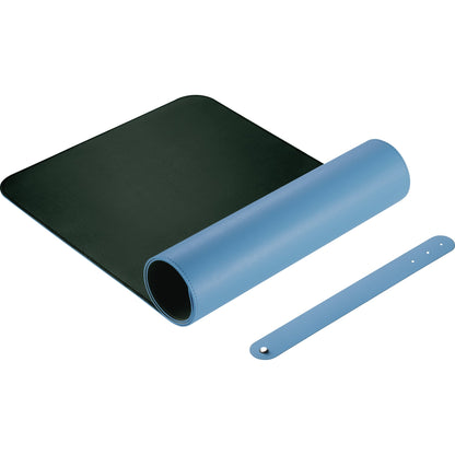 SIGEL Schreibunterlage 80 x 30 cm (B x H) ohne Kalender Lederimitat blau/grün