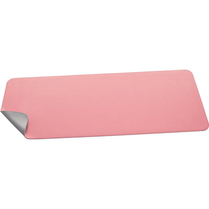 SIGEL Schreibunterlage 80 x 30 cm (B x H) ohne Kalender Lederimitat rosa/silber