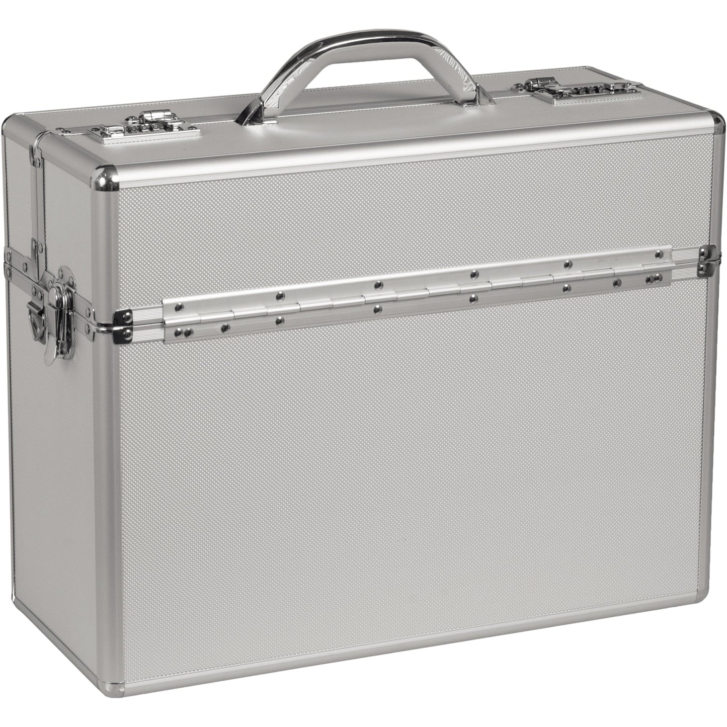 ALUMAXX® Pilotenkoffer ALPHA 47 x 37,5 x 20 cm (B x H x T) Zahlenkombinationsschloss Aluminium silber