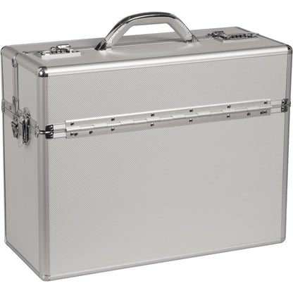 ALUMAXX® Pilotenkoffer ALPHA 47 x 37,5 x 20 cm (B x H x T) Zahlenkombinationsschloss Aluminium silber