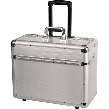 ALUMAXX® Pilotenkoffer OMEGA 48 x 38,5 x 23 cm (B x H x T) Zahlenkombinationsschloss Aluminium silber