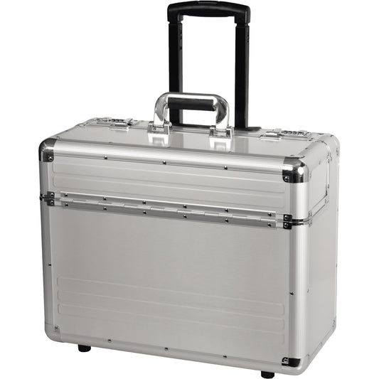ALUMAXX® Pilotenkoffer OMEGA 48 x 38,5 x 23 cm (B x H x T) Zahlenkombinationsschloss Aluminium silber