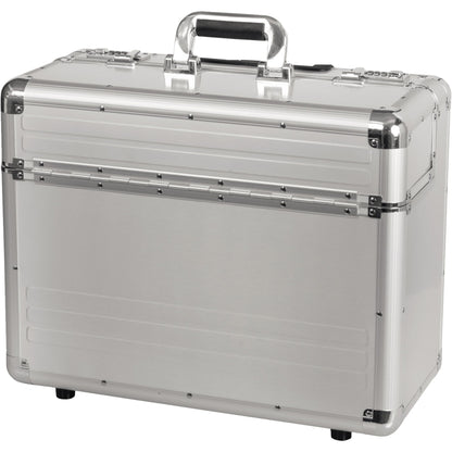 ALUMAXX® Pilotenkoffer OMEGA 48 x 38,5 x 23 cm (B x H x T) Zahlenkombinationsschloss Aluminium silber