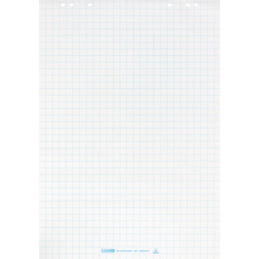 Landré Flipchartblock Work 65 x 98 cm (B x H) kariert 80g/m² 20 Bl./Block 5 Block/Pack.