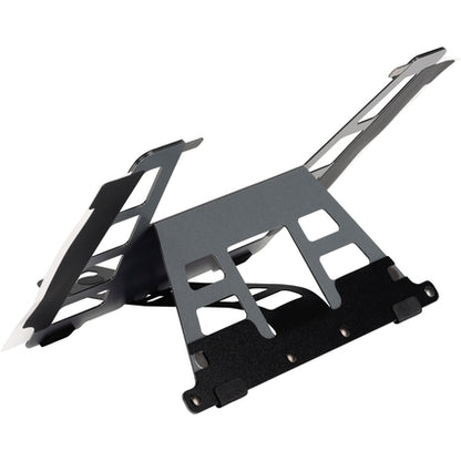 BakkerElkhuizen Notebookständer UltraStand Universal höhenverstellbar Aluminium dunkelgrau