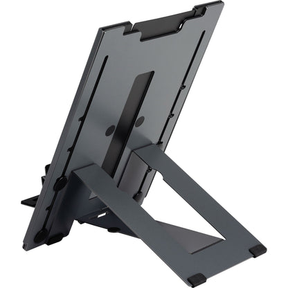 BakkerElkhuizen Notebookständer Ergo-Q Hybrid Pro höhenverstellbar Aluminium dunkelgrau matt