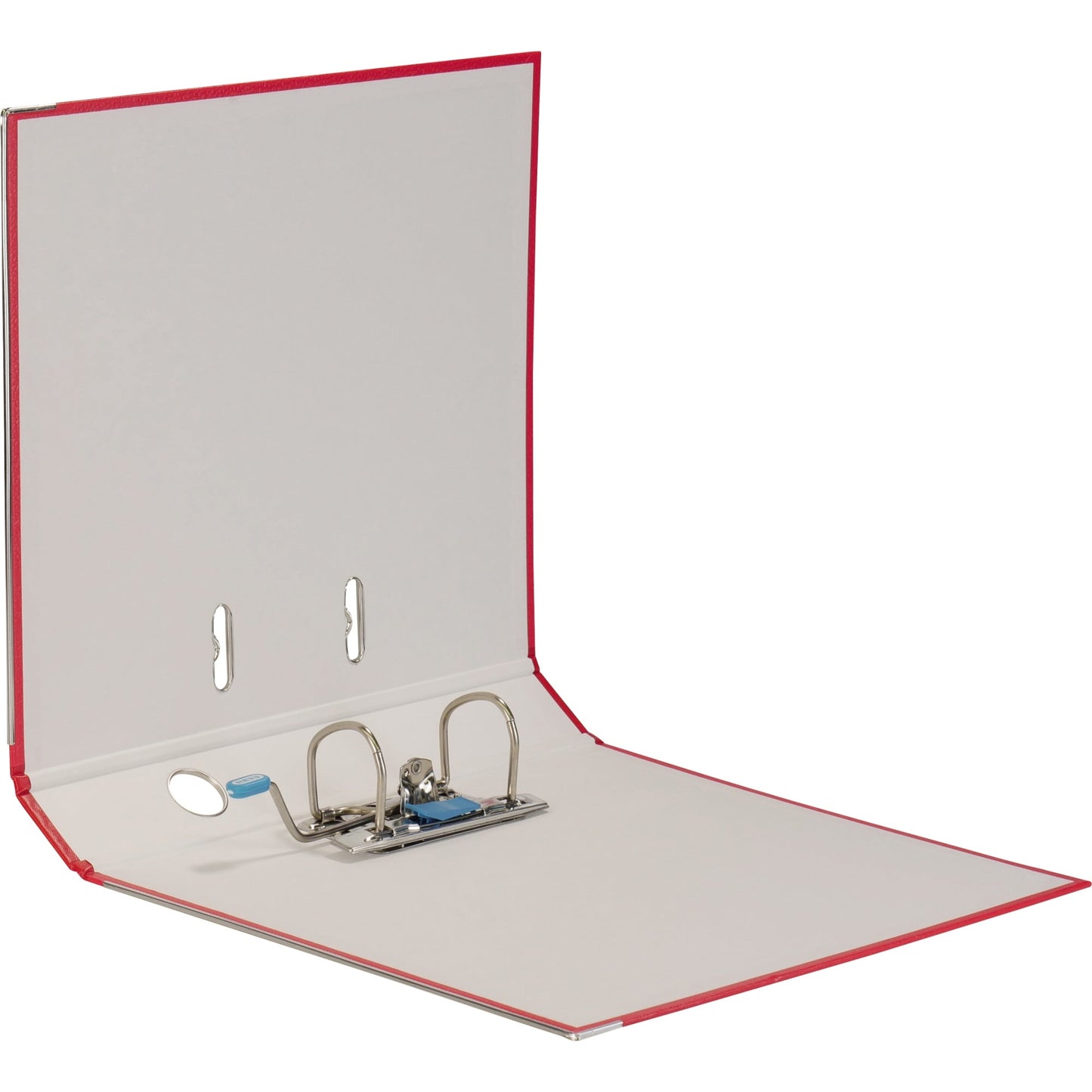 ELBA Ordner rado brillant 50mm DIN A4 Rückenschild: einsteckbar mit Schlitzen Werkstoff: Pappe Material außen: Acrylat/Papier Material innen: Papier rot