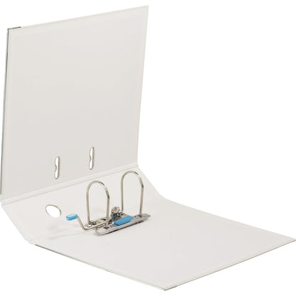 ELBA Ordner rado brillant 80mm DIN A4 Rückenschild: einsteckbar mit Schlitzen Werkstoff: Pappe Material außen: Acrylat/Papier Material innen: Papier weiß