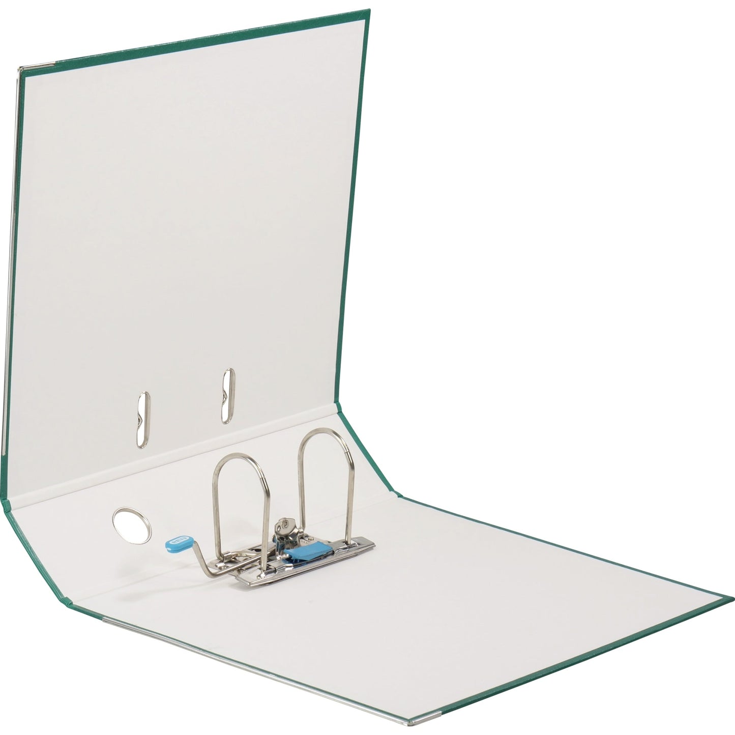 ELBA Ordner rado brillant 80mm DIN A4 Rückenschild: einsteckbar mit Schlitzen Werkstoff: Pappe Material außen: Acrylat/Papier Material innen: Papier grün
