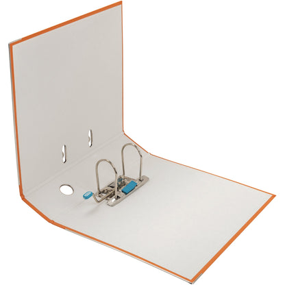 ELBA Ordner smart Pro 80mm DIN A4 Rückenschild: einsteckbar mit Schlitzen Werkstoff: Pappe Material außen: Polypropylen Material innen: Papier orange
