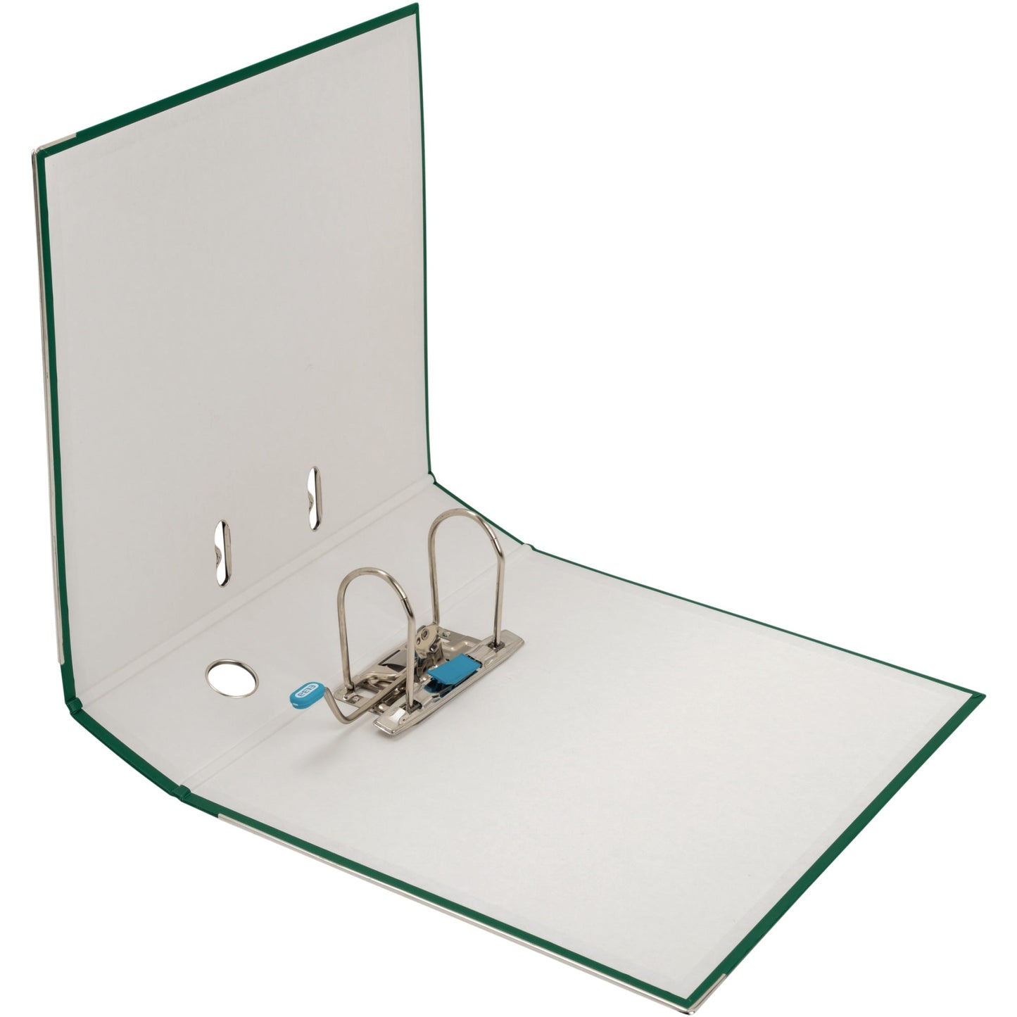 ELBA Ordner smart Pro 80mm DIN A4 Rückenschild: einsteckbar mit Schlitzen Werkstoff: Pappe Material außen: Polypropylen Material innen: Papier grün