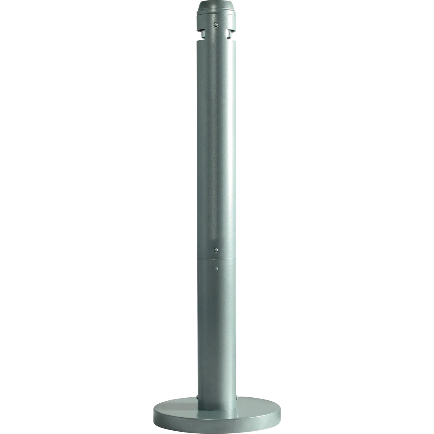Rubbermaid Standascher SmokersPole 32 x 104 cm (Ø x H) Aluminium silber metallic