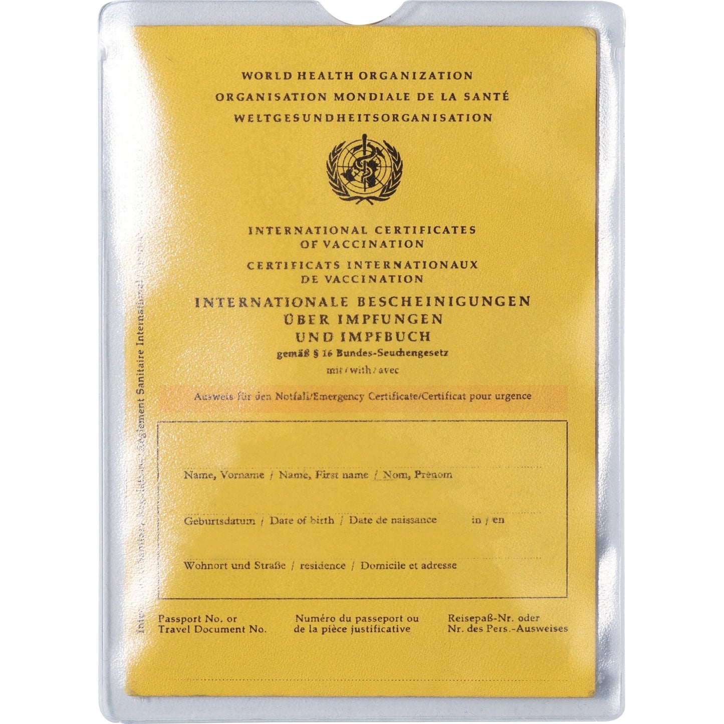 HERMA Ausweishülle DIN A6 Polypropylen transparent 25 St./Pack.