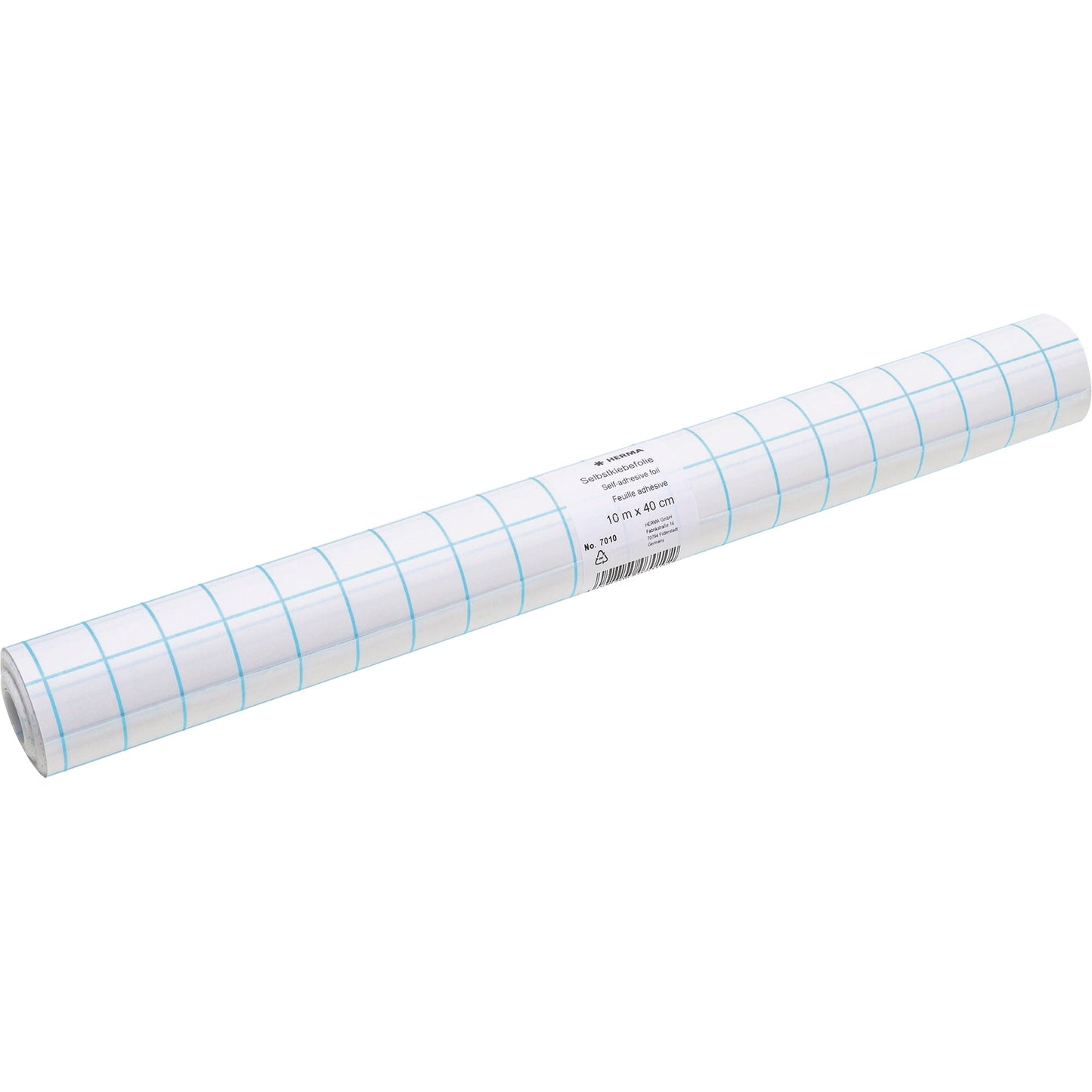 HERMA Bucheinbandfolie 40 cm x 10 m (B x L) selbstklebend Polypropylen transparent glänzend
