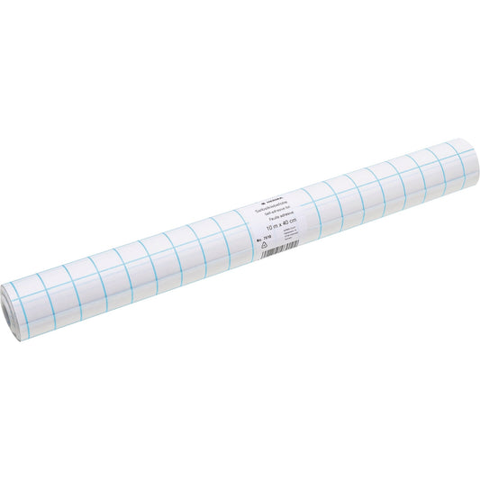 HERMA Bucheinbandfolie 40 cm x 10 m (B x L) selbstklebend Polypropylen transparent glänzend