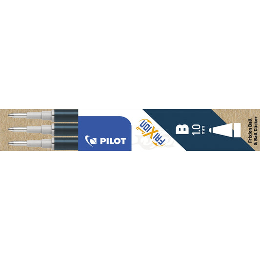 PILOT Tintenrollermine FriXion Ball 0,5mm blauschwarz 3 St./Pack.