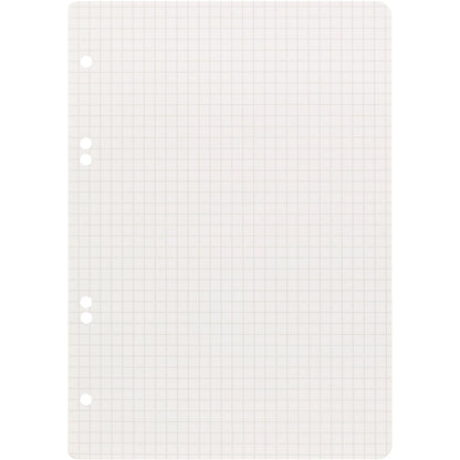 Landré Ringbucheinlage DIN A5 kariert 70g/m² 6fach Lochung weiß 50 Bl./Pack.