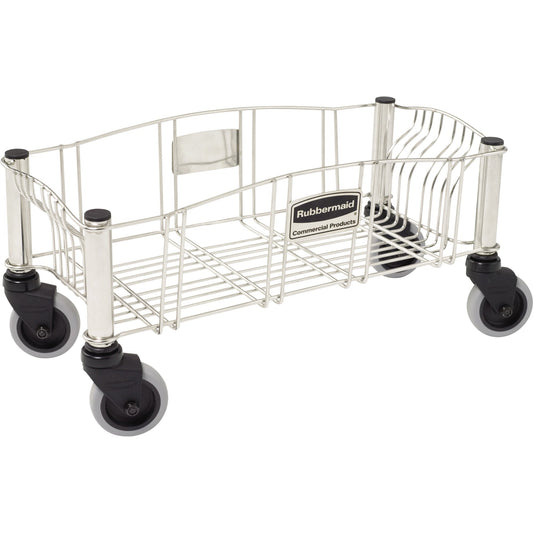 Rubbermaid Transportroller Slim Jim® Rubbermaid Slim Jim® Belüftungskanälen 60 l, 87 l 44,68 x 21,69 cm (B x H) 2,27kg Edelstahl edelstahl