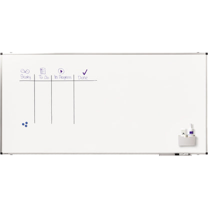 Legamaster Whiteboard PREMIUM Maße der Oberfläche: 200 x 100 cm (B x H) Tafel magnethaftend nicht beidseitig beschreibbar inkl. Boardmarker Stahl lackiert weiß