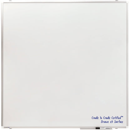 Legamaster Whiteboard PREMIUM PLUS Maße der Oberfläche: 120 x 120 cm (B x H) Tafel magnethaftend nicht beidseitig beschreibbar inkl. einem schwarzen Boardmarker TZ 1 Stahl emailliert weiß