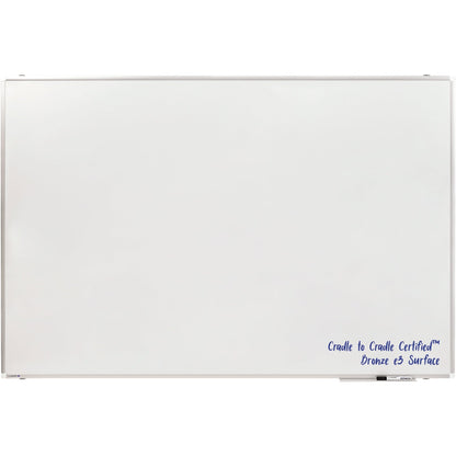Legamaster Whiteboard PREMIUM PLUS Maße der Oberfläche: 180 x 120 cm (B x H) Tafel magnethaftend nicht beidseitig beschreibbar inkl. einem schwarzen Boardmarker TZ 1 Stahl emailliert weiß