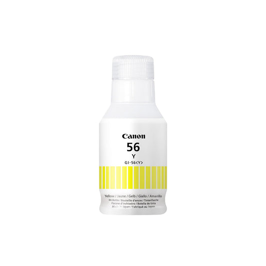 Canon Nachfülltinte Tintenstrahldrucker GI-56 Y ca. 14.000 Seiten gelb 135ml