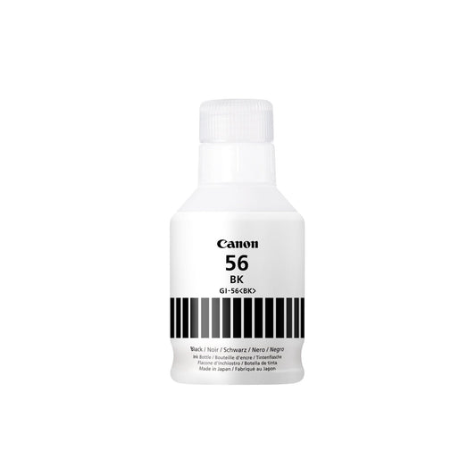 Canon Nachfülltinte Tintenstrahldrucker GI-56 PGBK ca. 6.000 Seiten schwarz 170ml