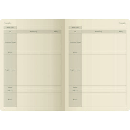 SIGEL Buchkalender Conceptum undatiert ca. DIN A5 1 Woche/2 Seiten Kunststoff schwarz