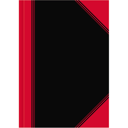 BANTEX Kladde China DIN A5 liniert schwarz/rot 96 Bl.