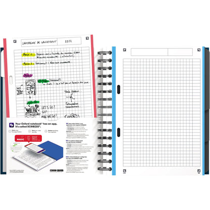 Oxford Registerbuch Office European Book DIN A5+ kariert 100 Bl.