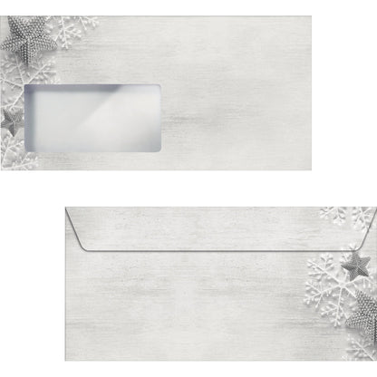 SIGEL Briefumschlag DIN lang 220 x 110 mm (B x H) mit gummierter Klappe mit Fenster 90g/m² farbig 50 St./Pack.