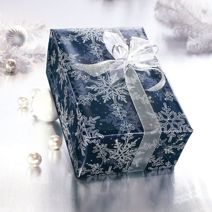 SIGEL Geschenkpapier 70 cm x 5 m (B x L) Papier Frosty Night mehrfarbig