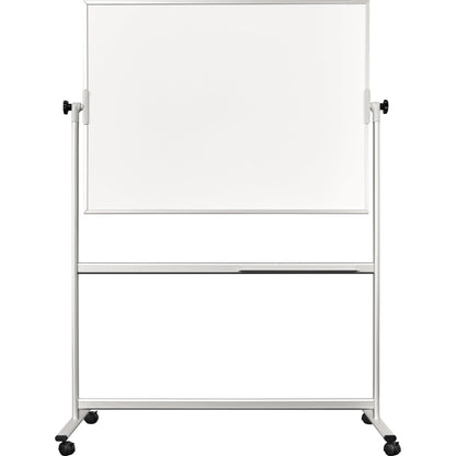 magnetoplan® Whiteboard Design SP mobil Maße der Oberfläche: 220 x 120 cm (B x H) Tafel magnethaftend beidseitig beschreibbar Stahl lackiert weiß