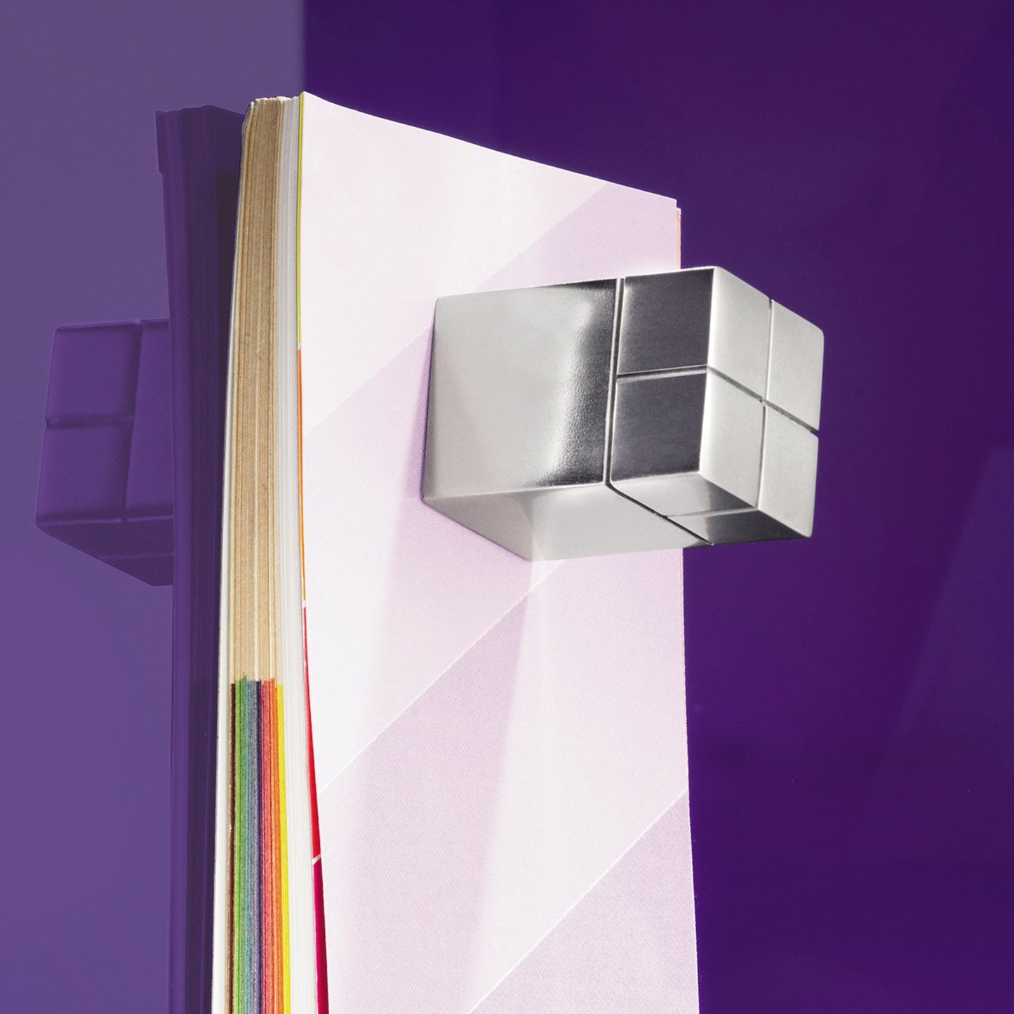 SIGEL Magnet SuperDym C30 GL707 Cube 20x30x20mm silber 2 St./Pack.