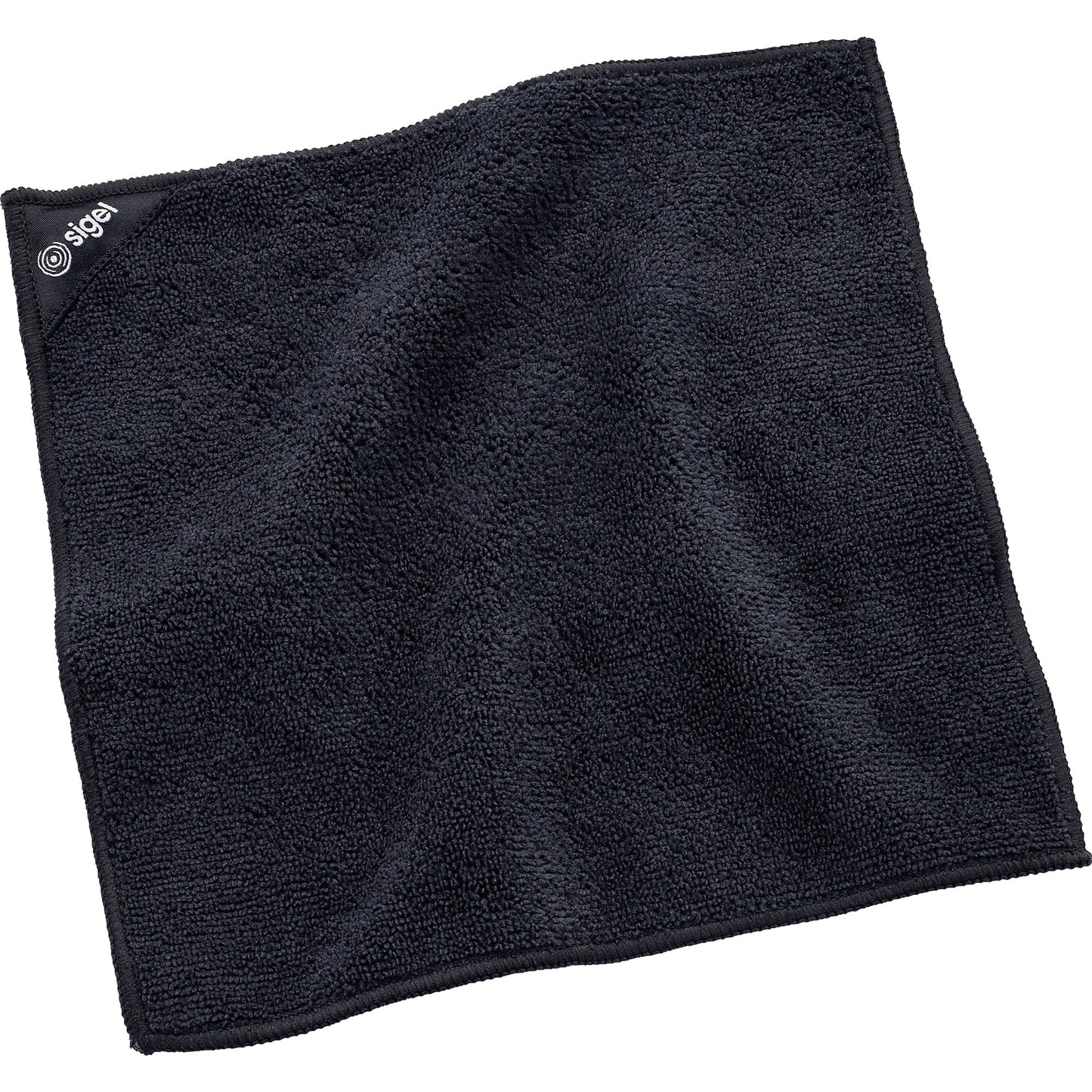 SIGEL Microfasertücher 25 x 25 cm (B x L) 80 % Polyester, 20 % Polyamide schwarz