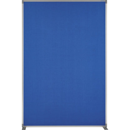 magnetoplan® Trennwand 125 x 180 x 35 cm (B x H x T) Textil taubenblau
