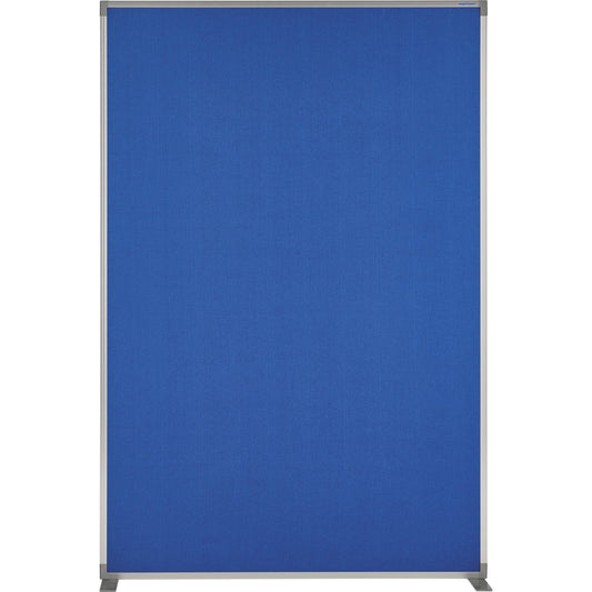 magnetoplan® Trennwand 125 x 180 x 35 cm (B x H x T) Textil taubenblau