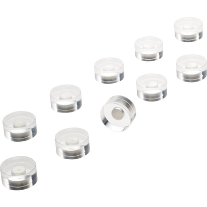 magnetoplan® Magnet Design 15 x 9 mm (Ø x H) 1kg Acryl transparent 10 St./Pack.