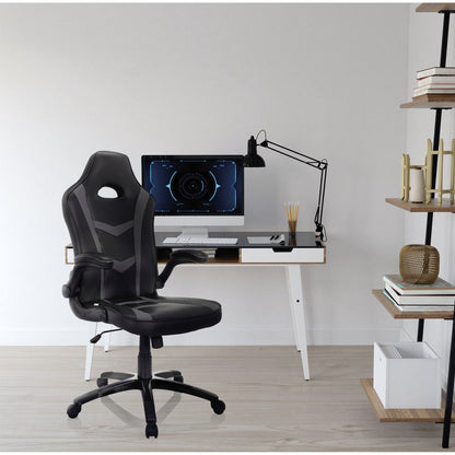 hjh OFFICE Gaming-Stuhl GAME SPORT B 120kg 55cm 52cm Wippmechanik schwarz