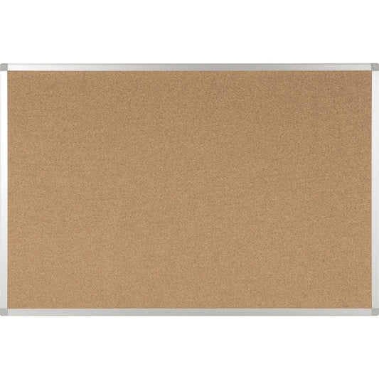 Bi-office Pinnwand Ayda Maße der Oberfläche: 106,5 x 75 cm (B x H) Kork Material des Rahmens: Aluminium, eloxiert braun
