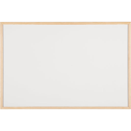 Bi-office Whiteboard Basic Maße der Oberfläche: 90 x 60 cm (B x H) Tafel magnethaftend nicht beidseitig beschreibbar Stahl lackiert weiß