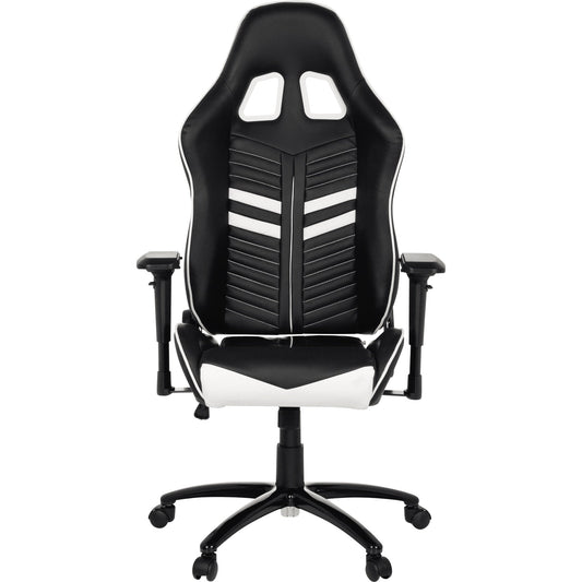 hjh OFFICE Gaming-Stuhl LEAGUE PRO 120kg 39cm 48cm Wippmechanik schwarz/weiß
