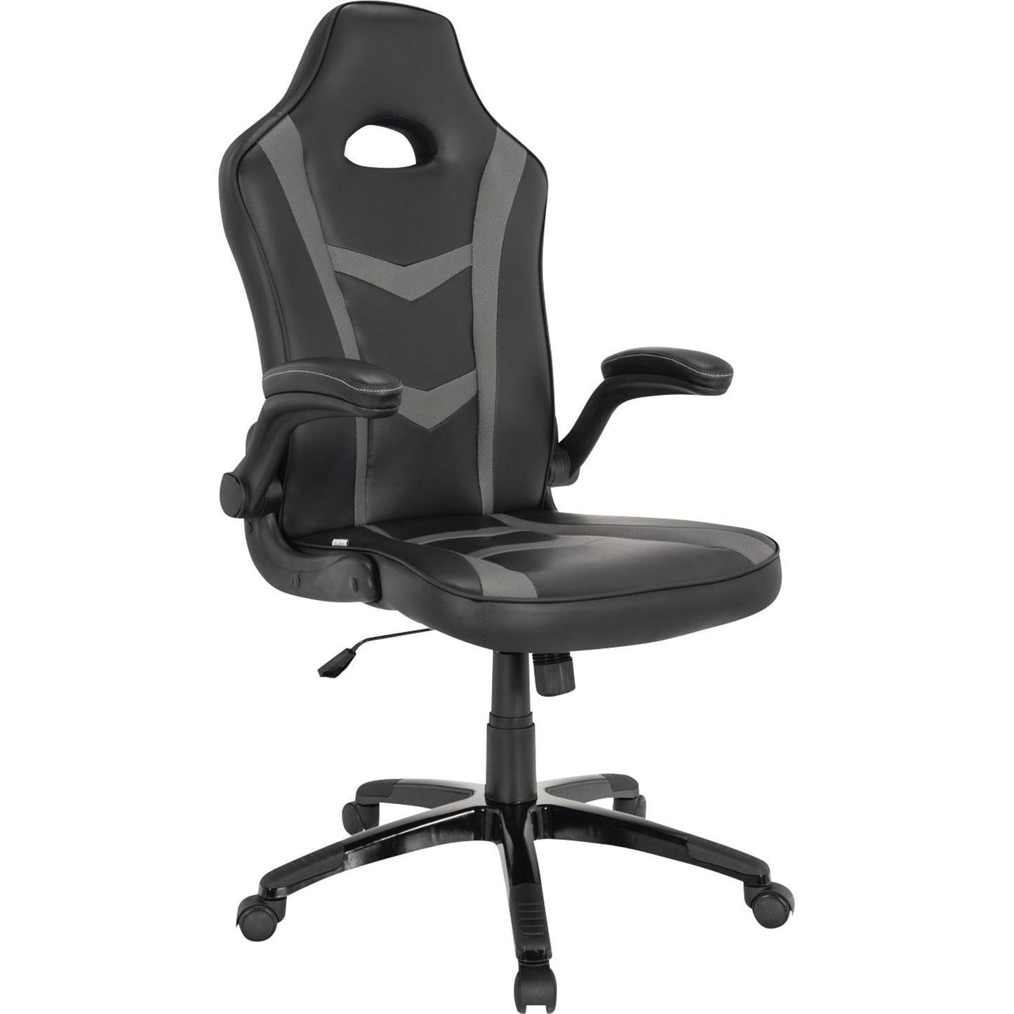 hjh OFFICE Gaming-Stuhl GAME SPORT B 120kg 55cm 52cm Wippmechanik schwarz